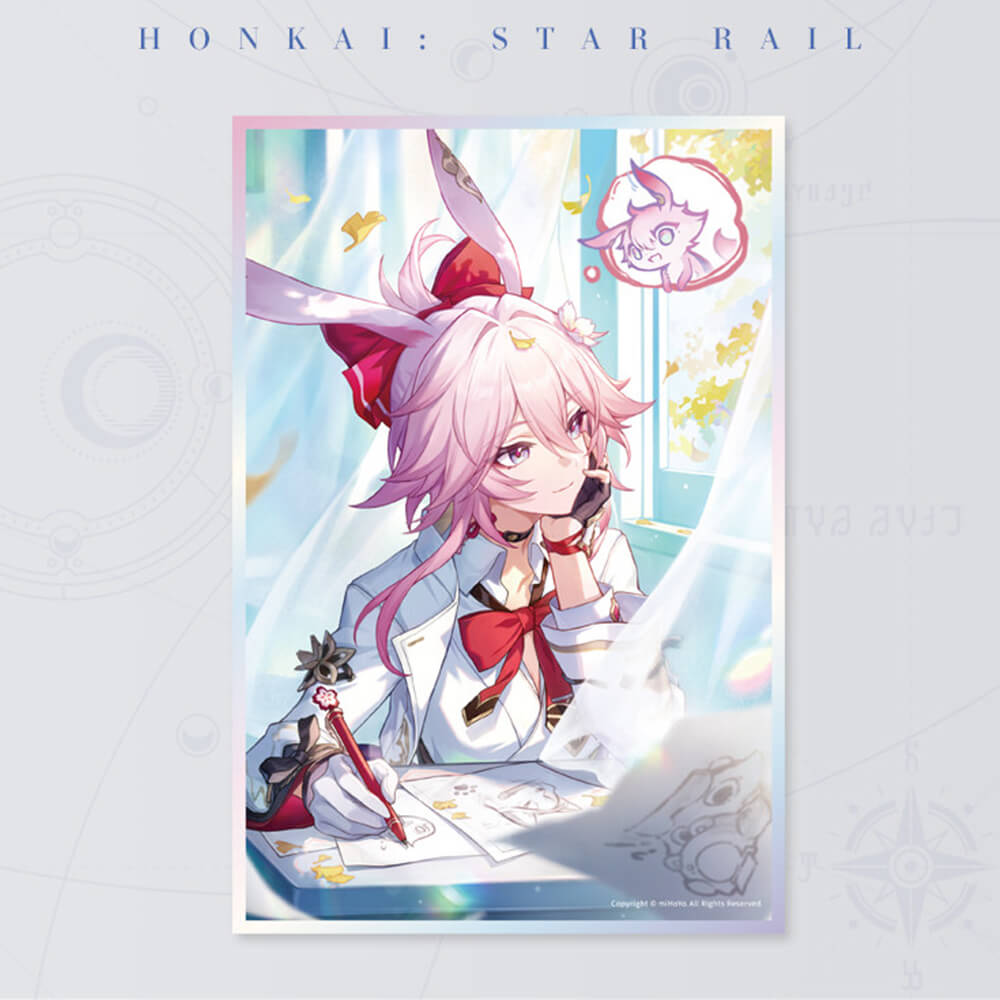 Honkai: Star Rail Light Cone Acrylic Colored Paper