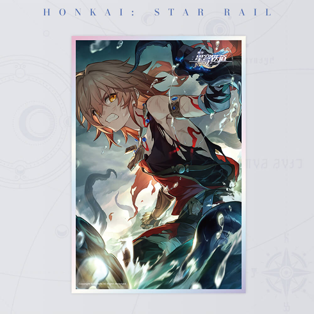 Honkai: Star Rail Light Cone Acrylic Colored Paper
