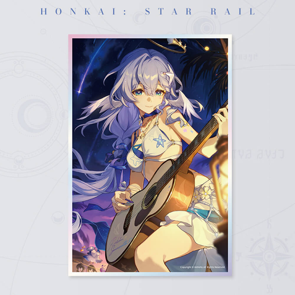 Honkai: Star Rail Light Cone Acrylic Colored Paper