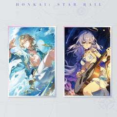 Honkai: Star Rail Light Cone Acrylic Colored Paper