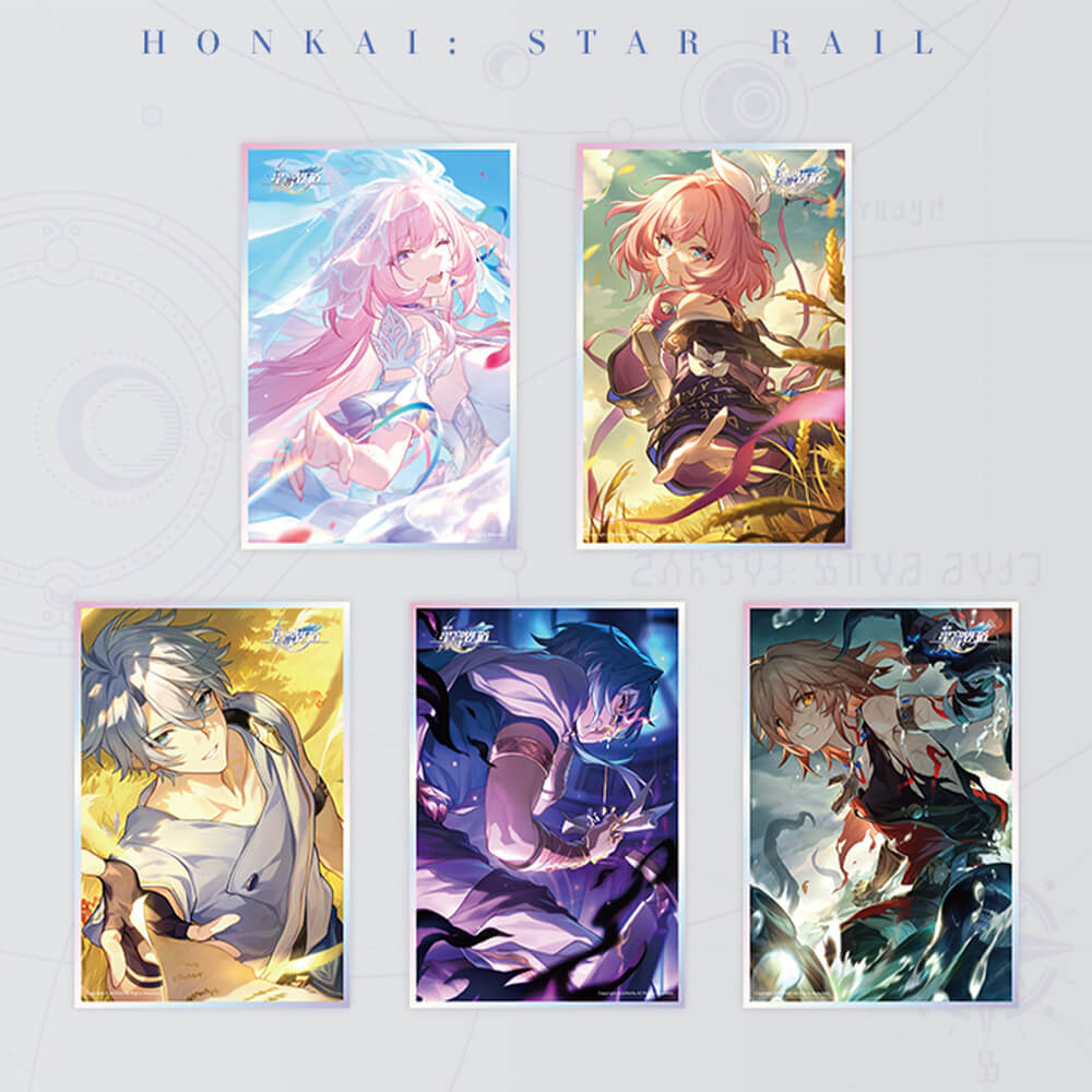 Honkai: Star Rail Light Cone Acrylic Colored Paper