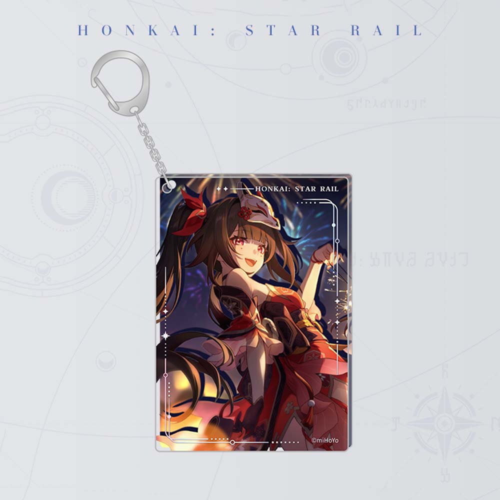 Honkai: Star Rail Light Cone Acrylic Keychain