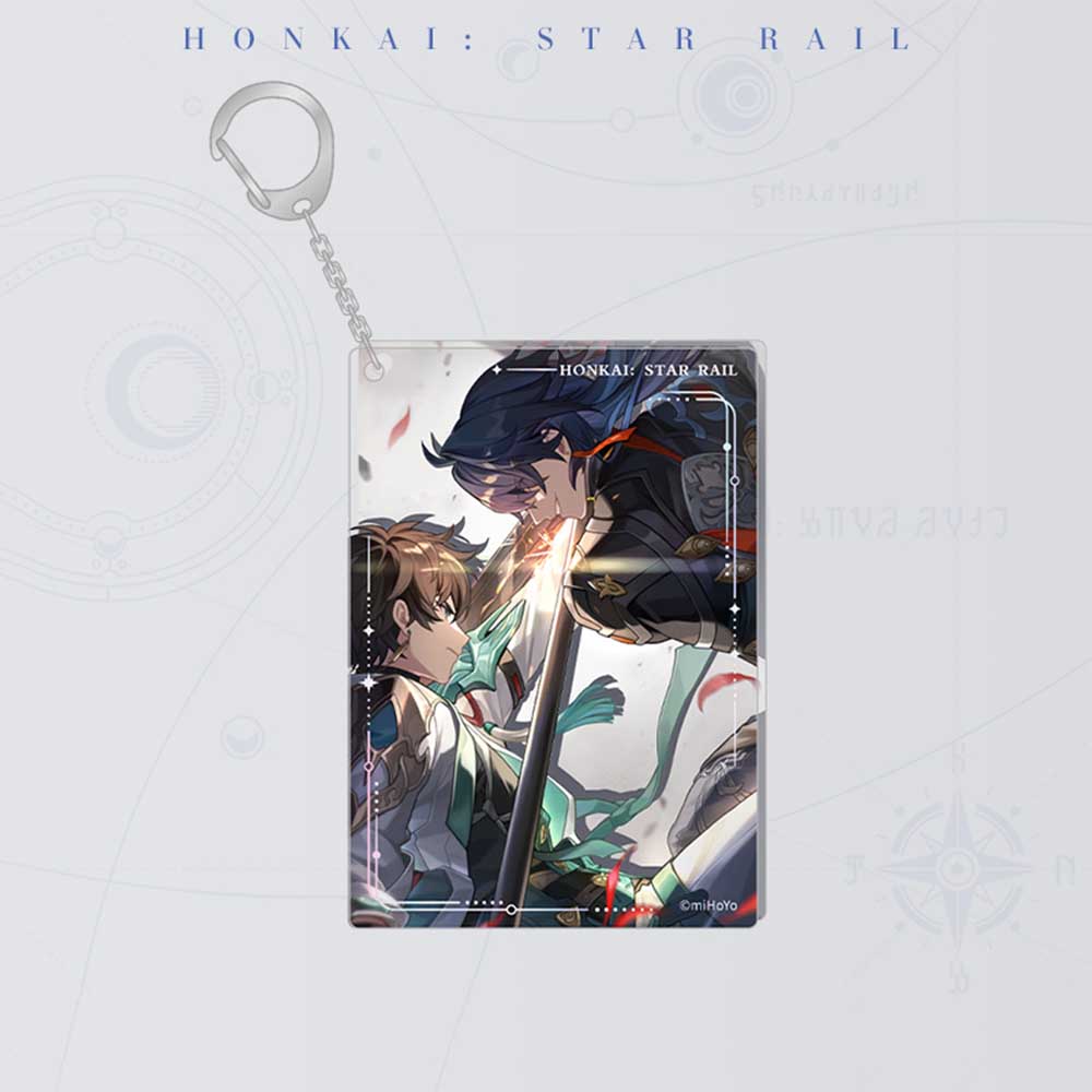 Honkai: Star Rail Light Cone Acrylic Keychain