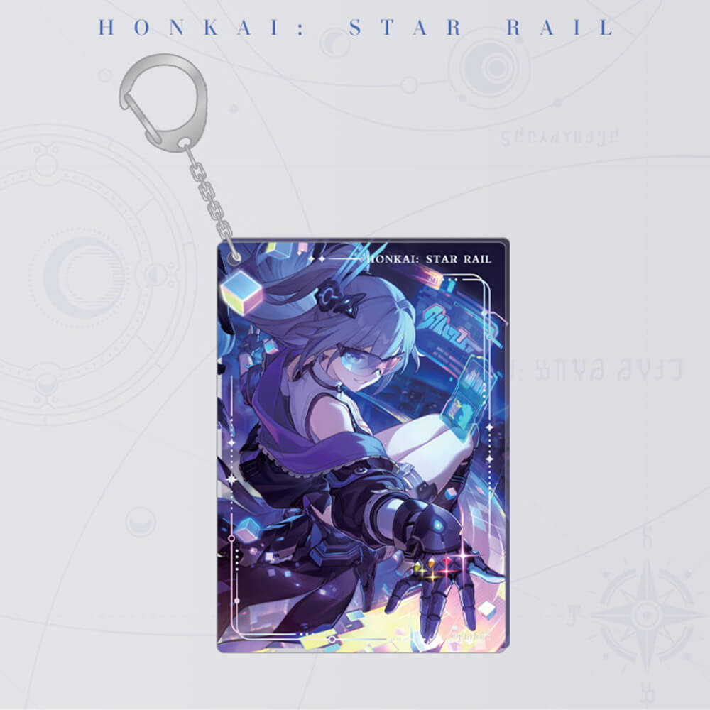 Honkai: Star Rail Light Cone Acrylic Keychain