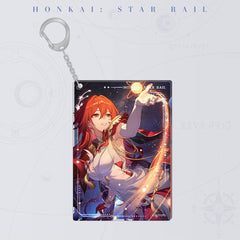 Honkai: Star Rail Light Cone Acrylic Keychain