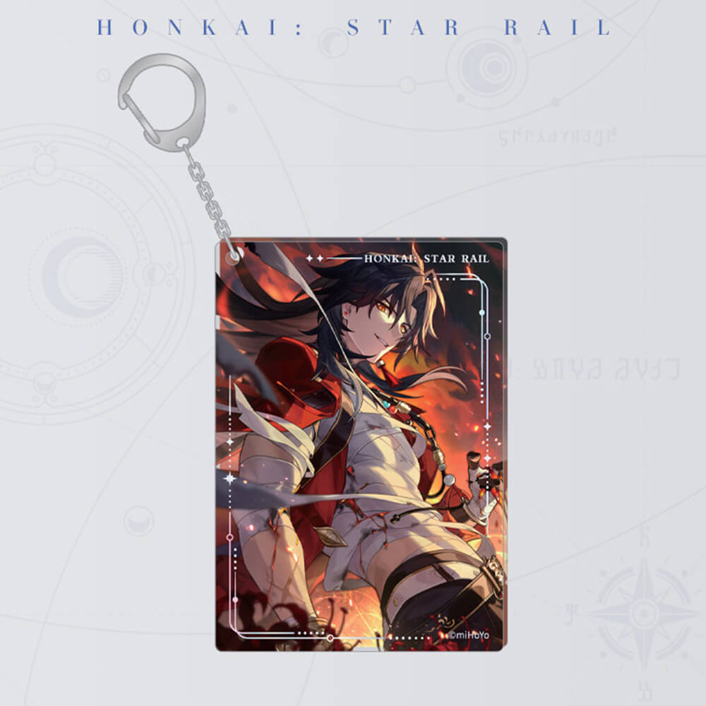Honkai: Star Rail Light Cone Acrylic Keychain