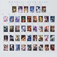 Honkai: Star Rail Light Cone Acrylic Keychain