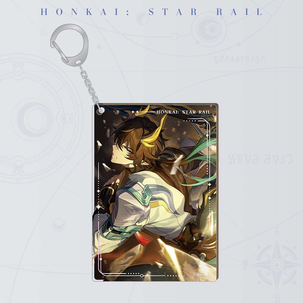 Honkai: Star Rail Light Cone Acrylic Keychain