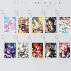 Honkai: Star Rail Light Cone Acrylic Keychain