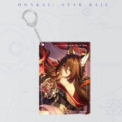 Honkai: Star Rail Light Cone Acrylic Keychain
