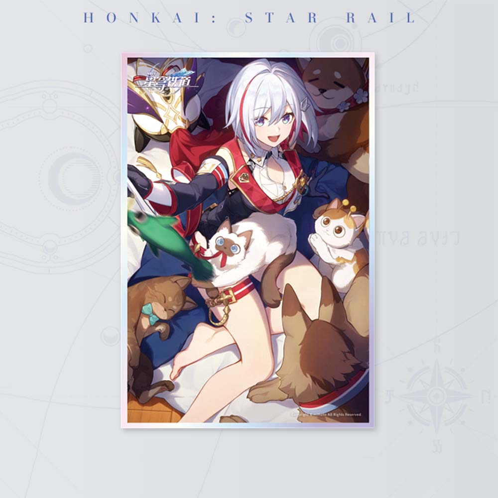 Honkai: Star Rail Light Cone Acrylic Colored Paper