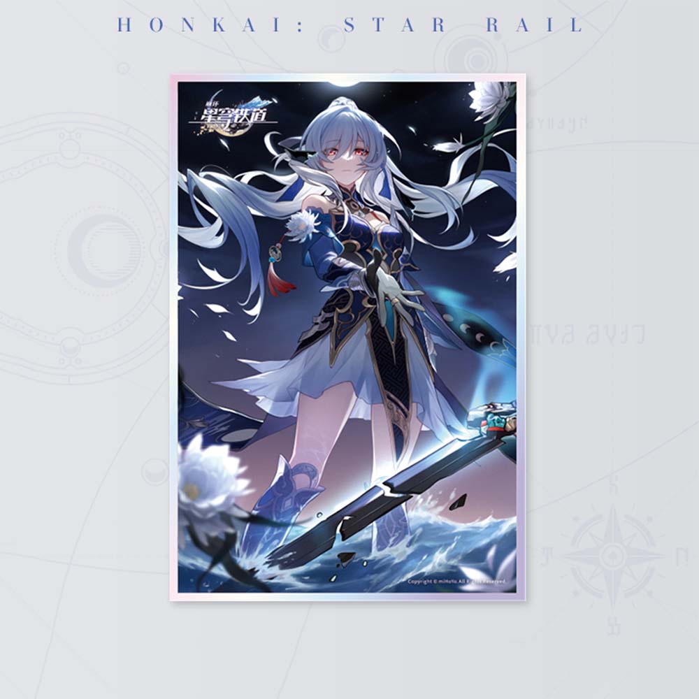 Honkai: Star Rail Light Cone Acrylic Colored Paper