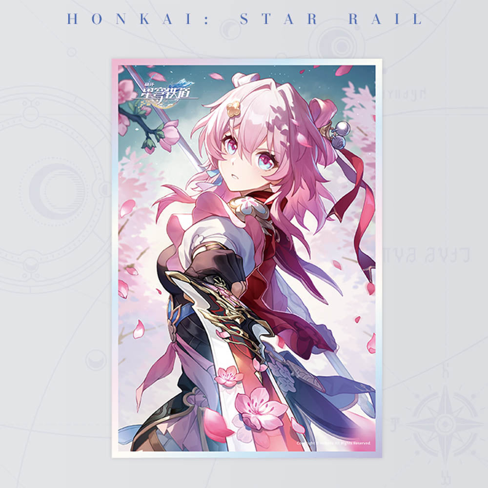 Honkai: Star Rail Light Cone Acrylic Colored Paper