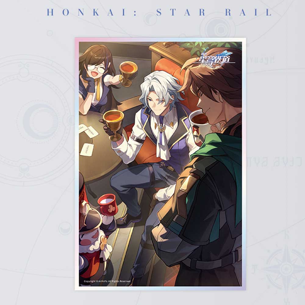 Honkai: Star Rail Light Cone Acrylic Colored Paper