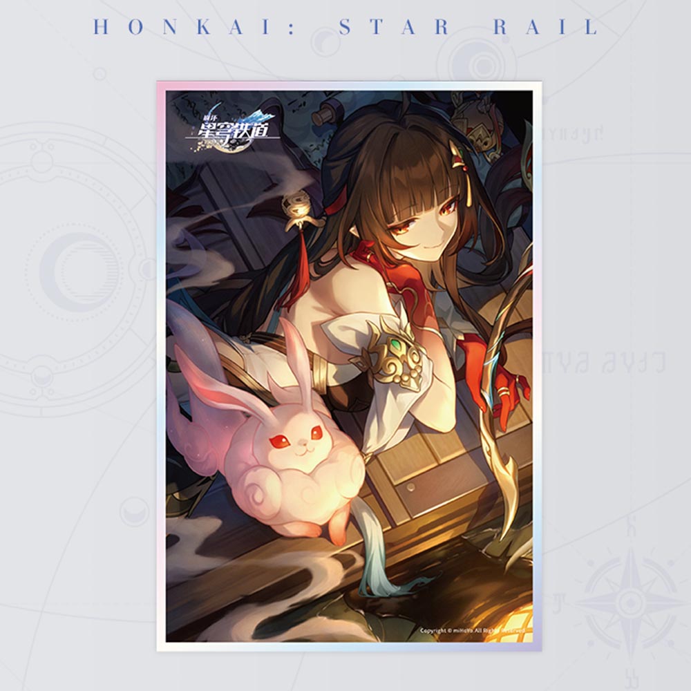 Honkai: Star Rail Light Cone Acrylic Colored Paper
