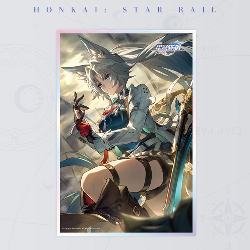 Honkai: Star Rail Light Cone Acrylic Colored Paper