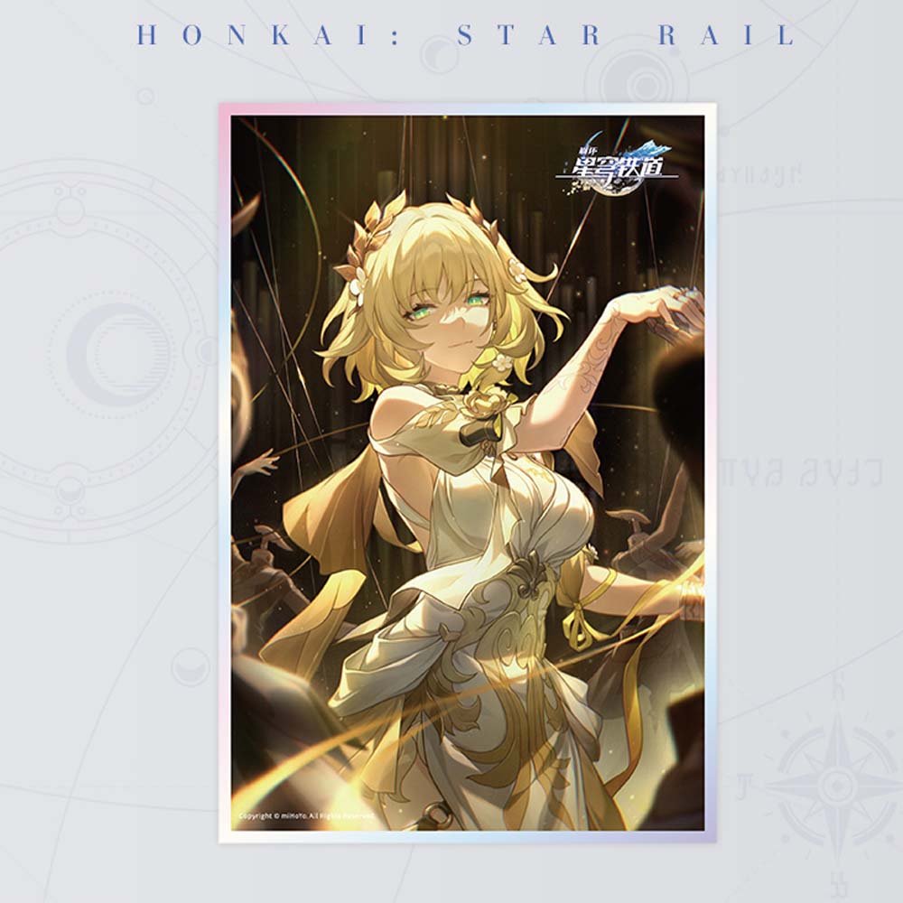 Honkai: Star Rail Light Cone Acrylic Colored Paper