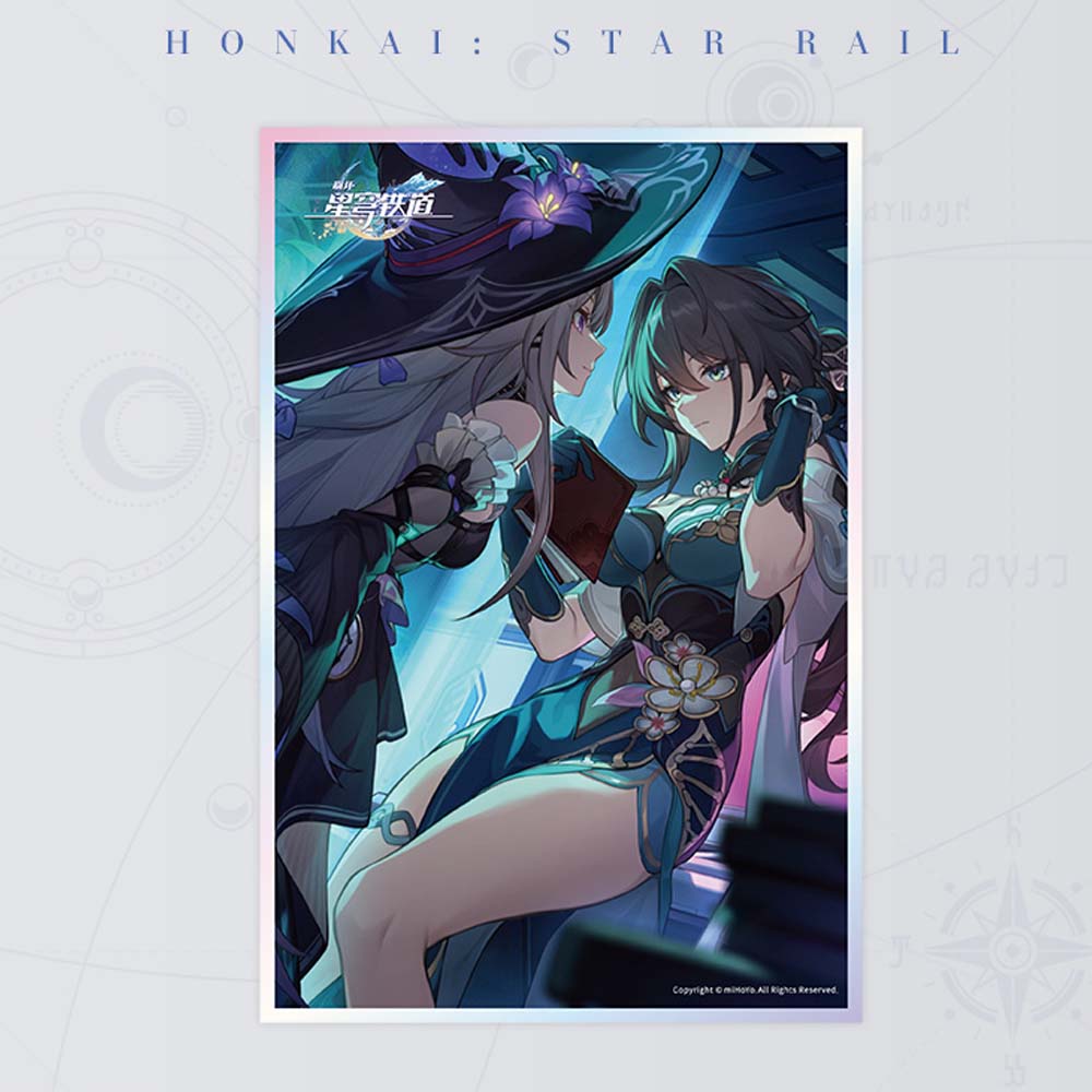 Honkai: Star Rail Light Cone Acrylic Colored Paper
