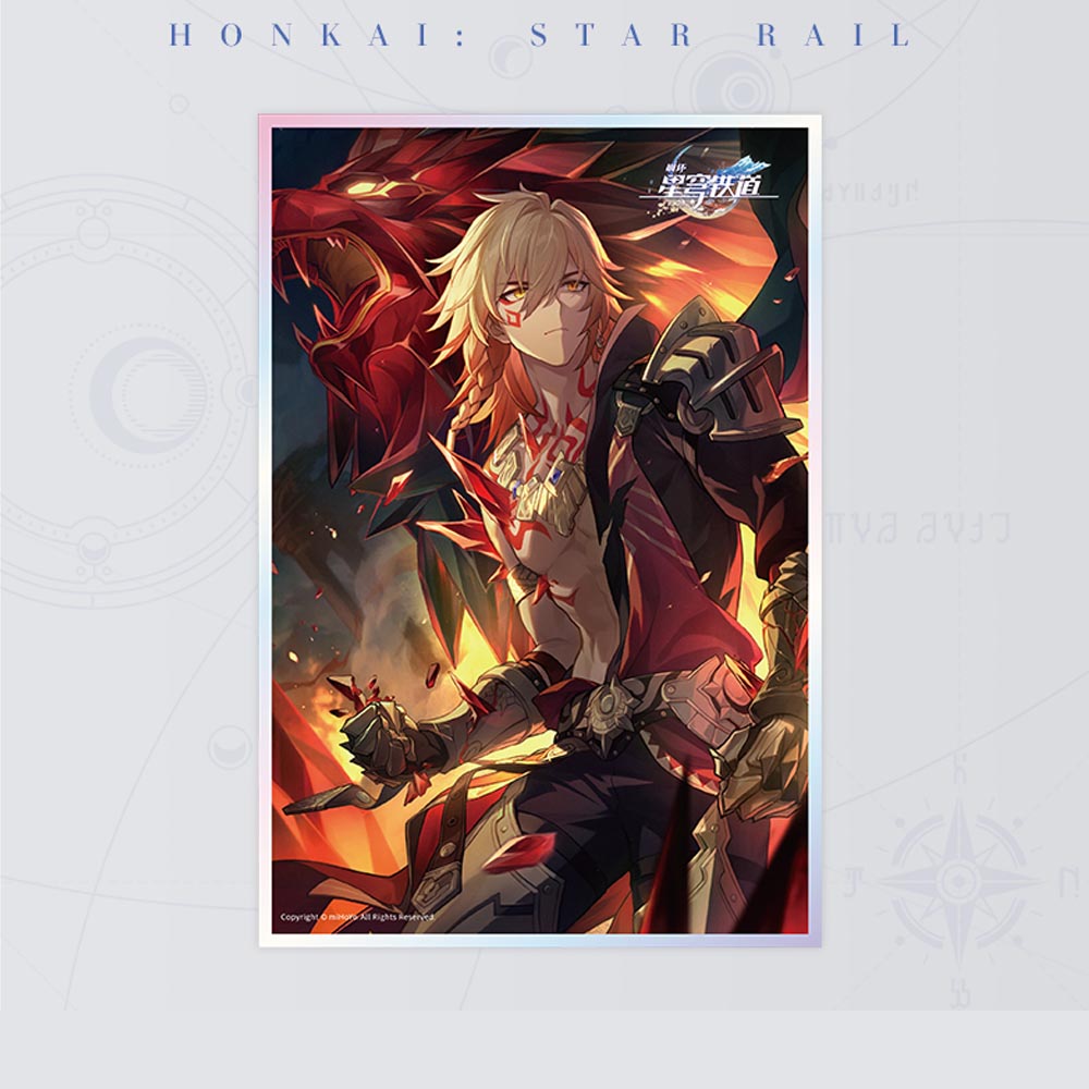 Honkai: Star Rail Light Cone Acrylic Colored Paper
