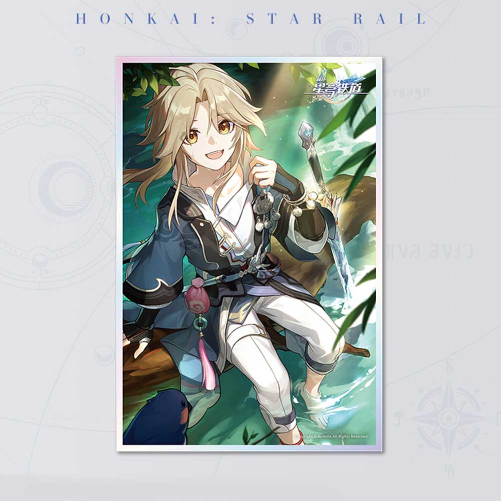 Honkai: Star Rail Light Cone Acrylic Colored Paper
