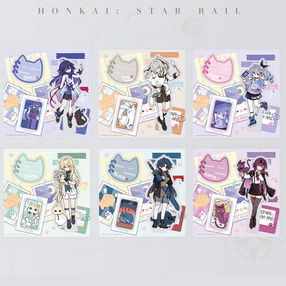 Honkai: Star Rail Little Cat Series Acrylic Stand