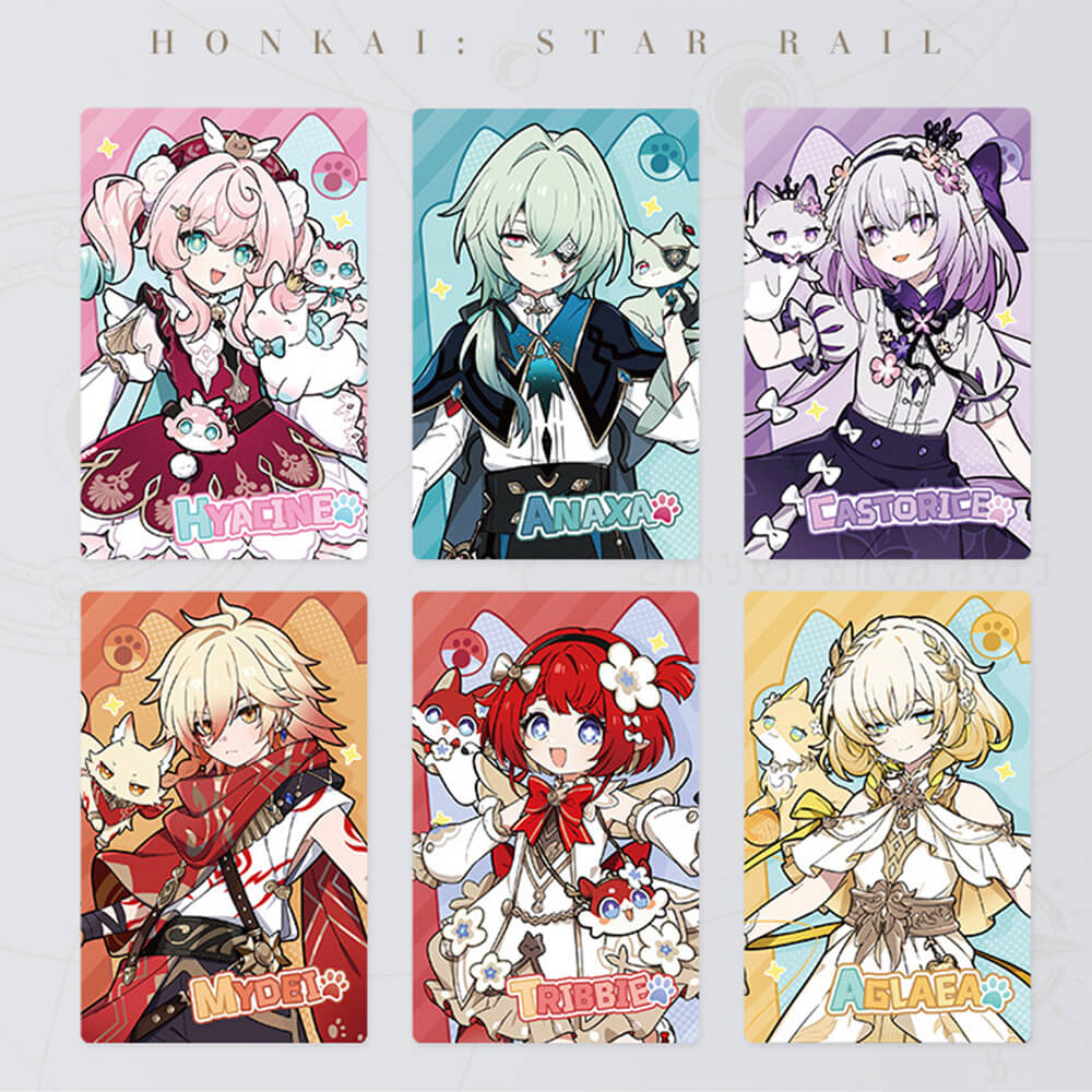 Honkai: Star Rail Little Cat Series Laser Tickets