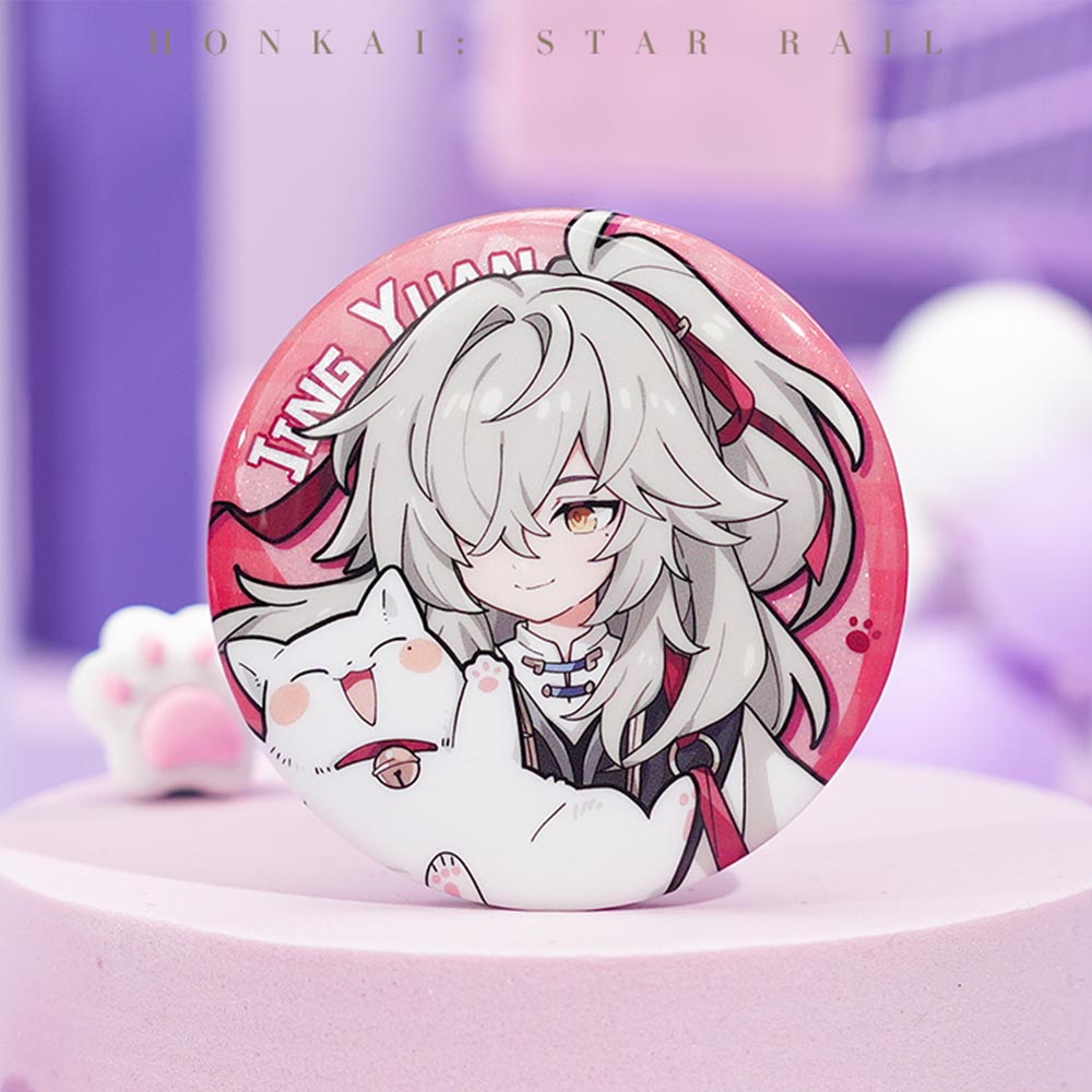 Honkai: Star Rail Little Cat Series Tinplate Badge