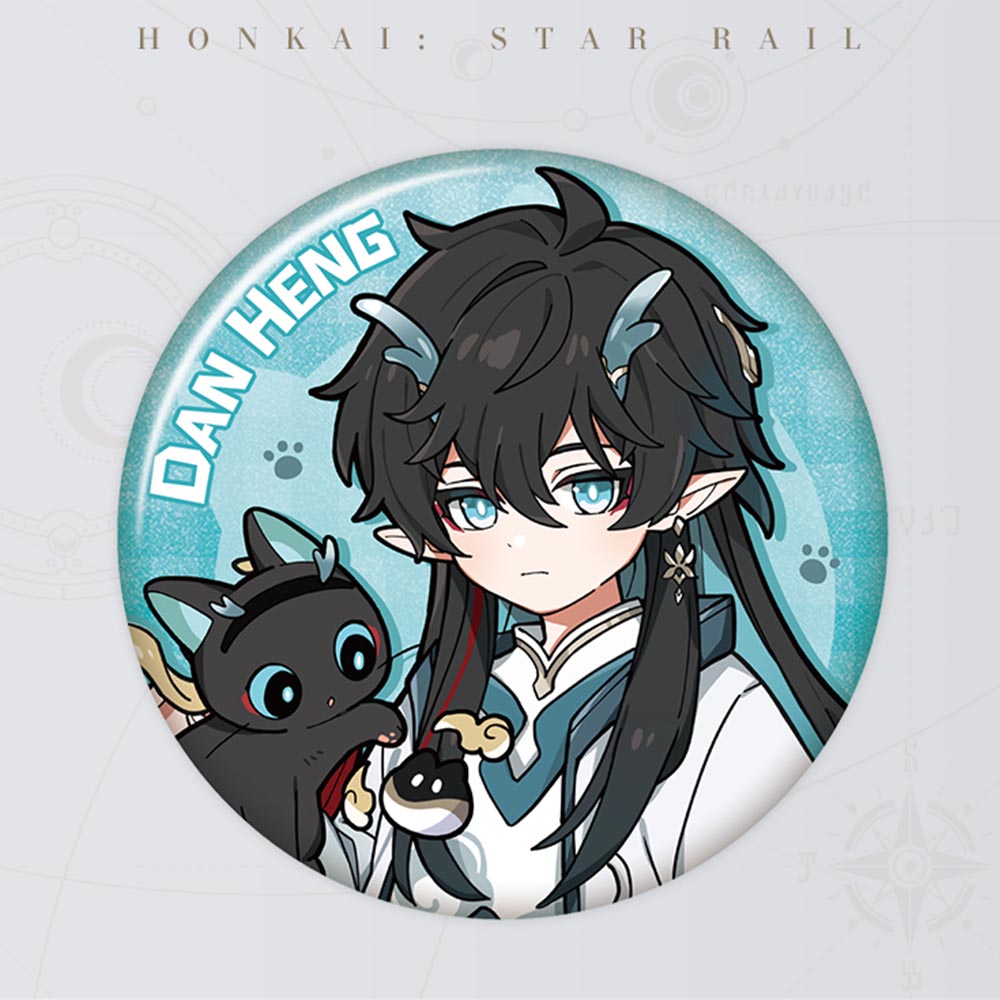 Honkai: Star Rail Little Cat Series Tinplate Badge