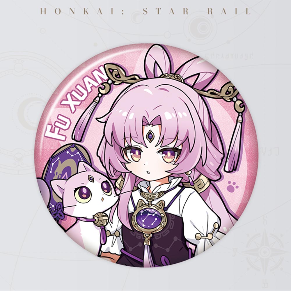 Honkai: Star Rail Little Cat Series Tinplate Badge