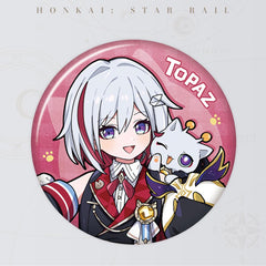 Honkai: Star Rail Little Cat Series Tinplate Badge