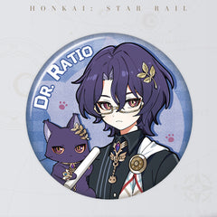 Honkai: Star Rail Little Cat Series Tinplate Badge