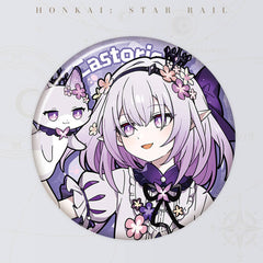 Honkai: Star Rail Little Cat Series Tinplate Badge