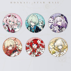 Honkai: Star Rail Little Cat Series Tinplate Badge