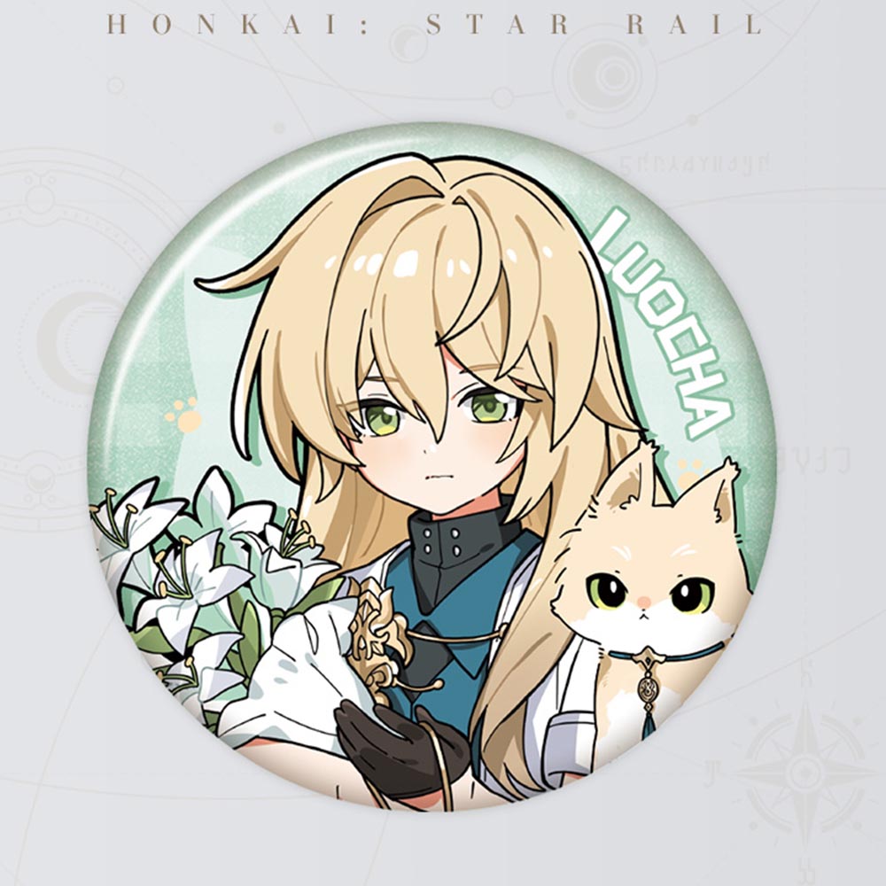 Honkai: Star Rail Little Cat Series Tinplate Badge