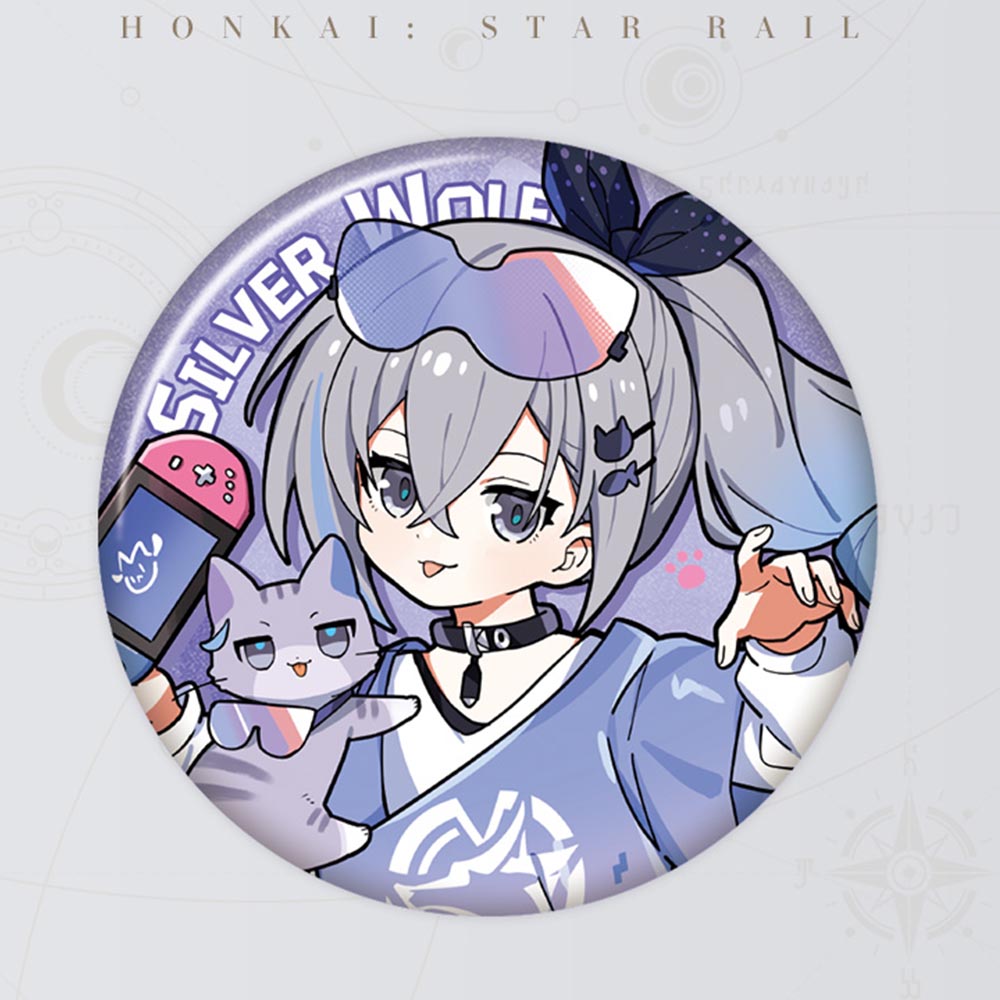 Honkai: Star Rail Little Cat Series Tinplate Badge