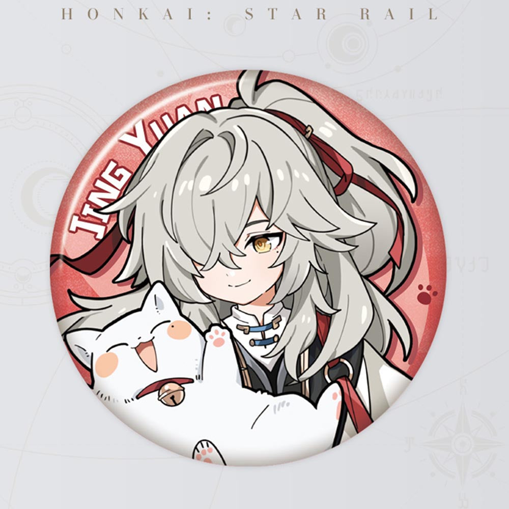 Honkai: Star Rail Little Cat Series Tinplate Badge
