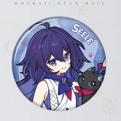 Honkai: Star Rail Little Cat Series Tinplate Badge