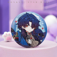 Honkai: Star Rail Little Cat Series Tinplate Badge