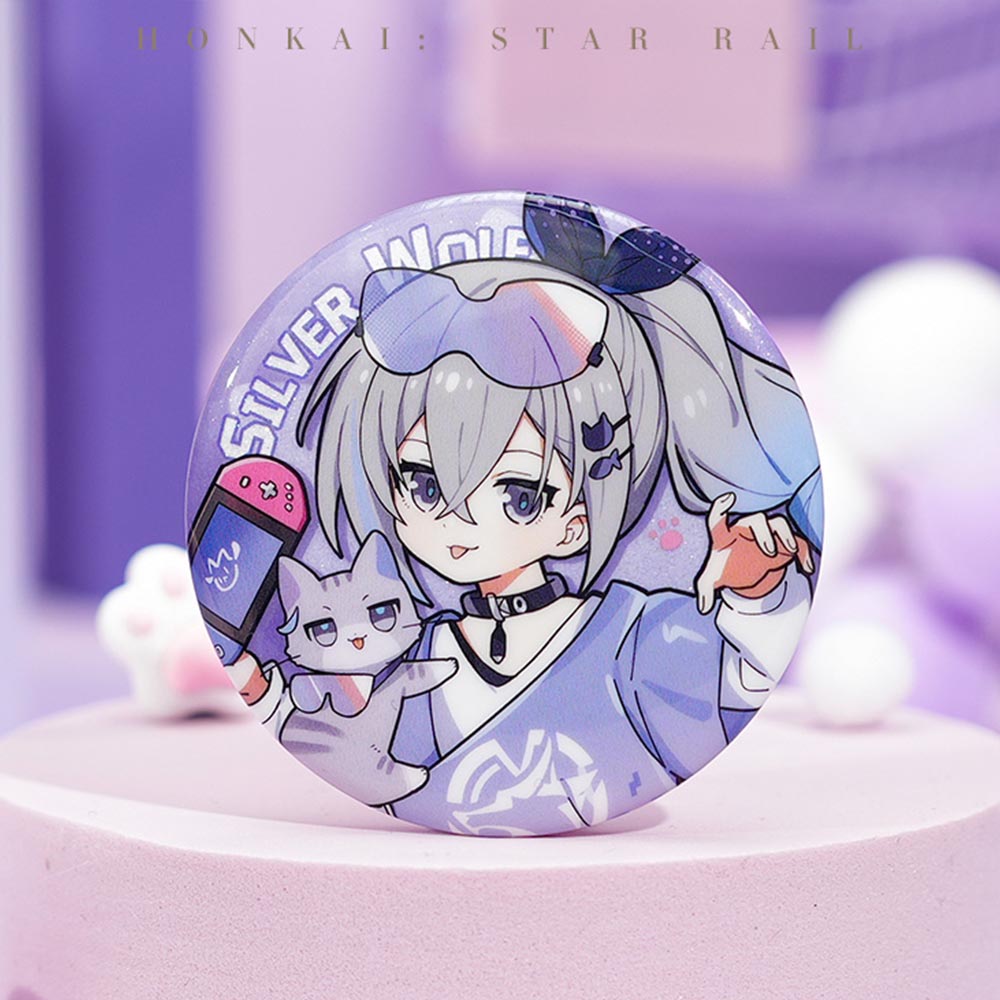 Honkai: Star Rail Little Cat Series Tinplate Badge