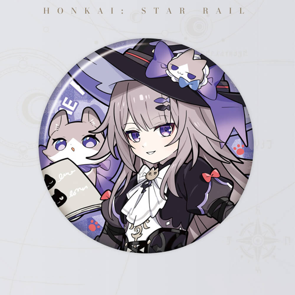Honkai: Star Rail Little Cat Series Tinplate Badge