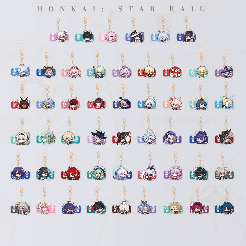 Honkai: Star Rail Mini Acrylic Pendant