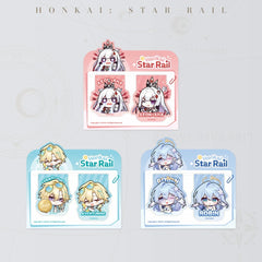 Honkai: Star Rail Pom-Pom Gallery Soft Magnetic Bookmark Set