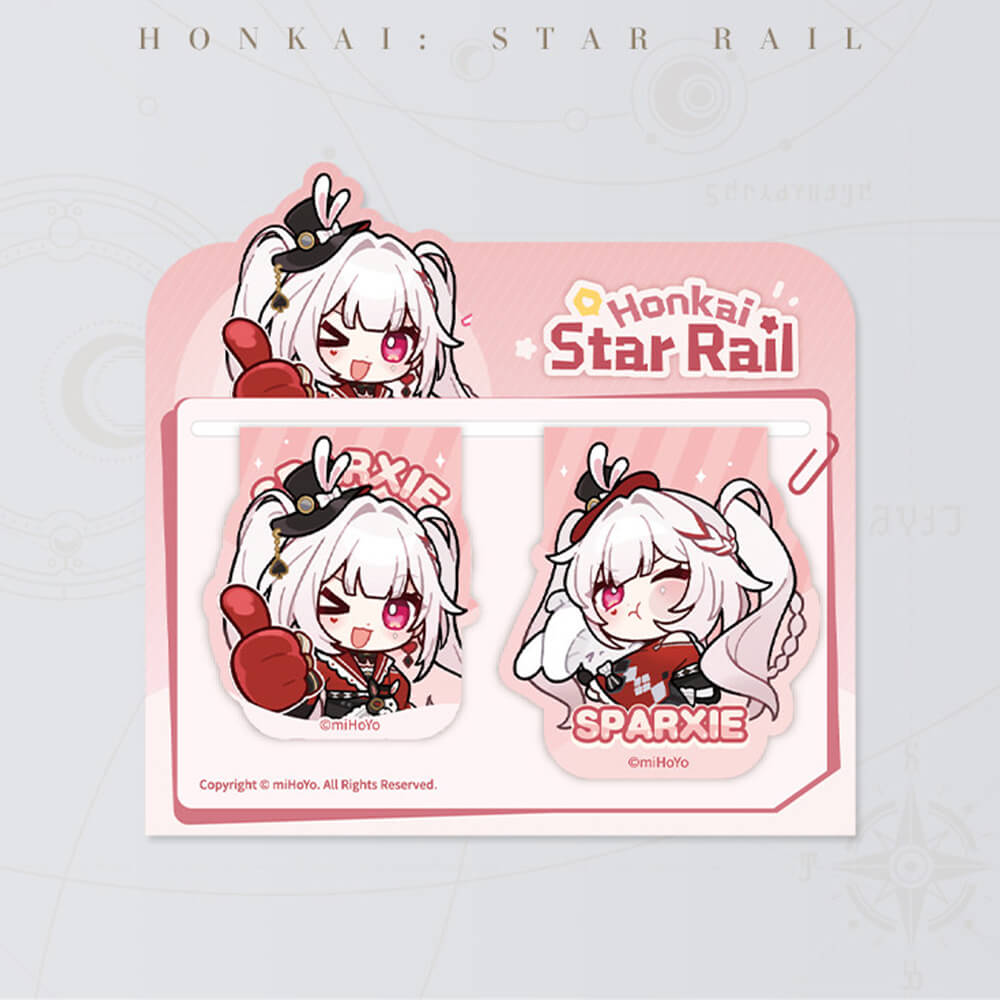 Honkai: Star Rail Pom-Pom Gallery Soft Magnetic Bookmark Set
