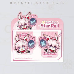 Honkai: Star Rail Pom-Pom Gallery Soft Magnetic Bookmark Set