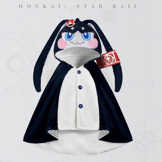 Honkai: Star Rail Pom Pom Plush Shawl Blanket