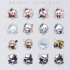 Honkai: Star Rail Q Version Sticker Pack