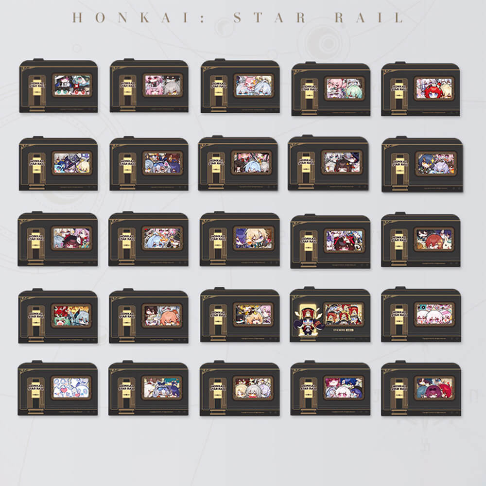 Honkai: Star Rail Q Version Sticker Pack