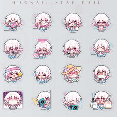 Honkai: Star Rail Q Version Sticker Pack