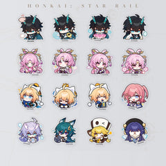 Honkai: Star Rail Q Version Sticker Pack
