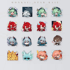 Honkai: Star Rail Q Version Sticker Pack